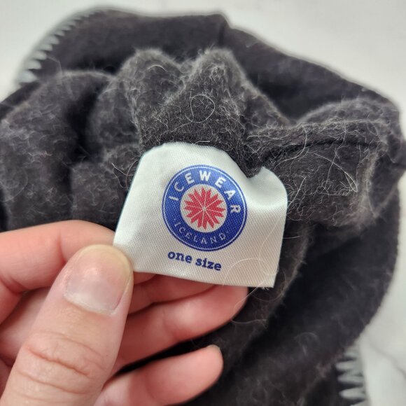 Icewear Wool Angora Winter Hat Fair Isle Tassles Iceland Ear Flap Girls Boys OS - Picture 6 of 7